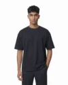 Drop Shoulder Essential T-Shirt – Black
