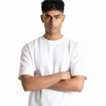 Drop Shoulder Essential T-Shirt – White