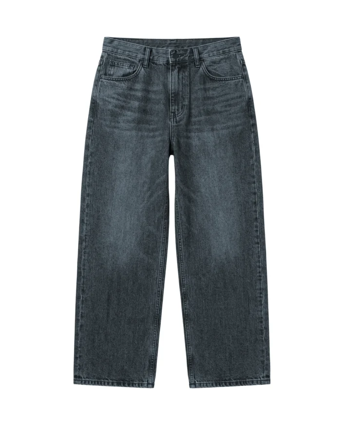 Baggy Denim Pants - Early Dawn - Image 5