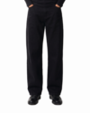 Baggy Denim Pants - All Black