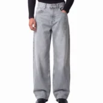 Baggy Dad Jeans - Bright Ash