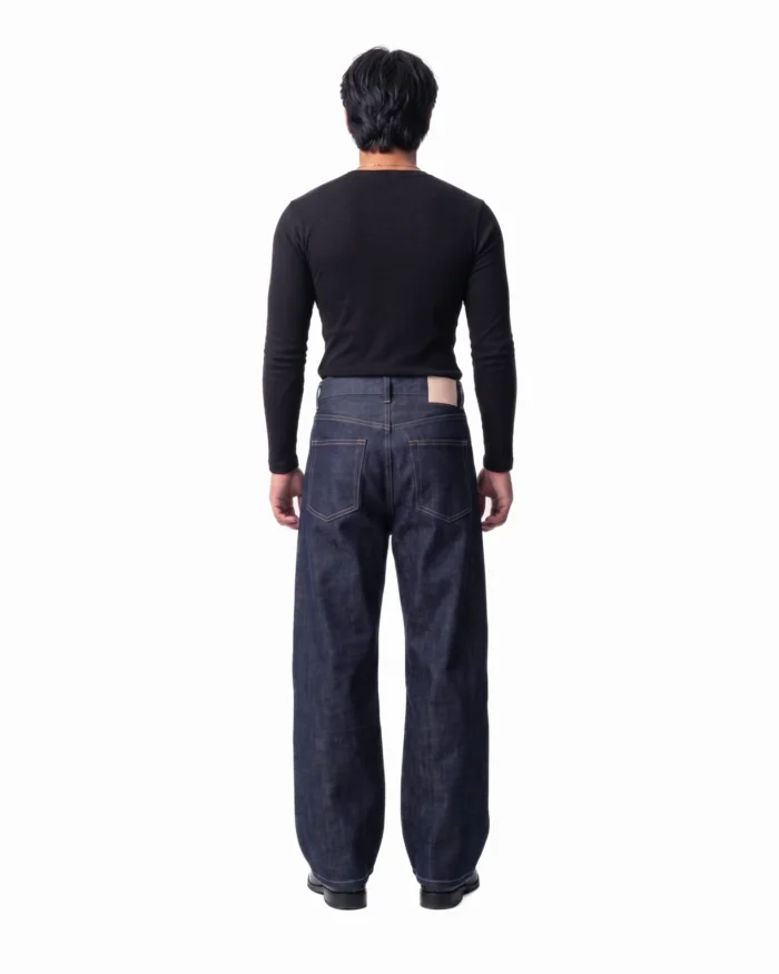 Baggy Dad Jeans - Indigo - Image 3