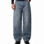 Baggy Dad Jeans - Light Blue