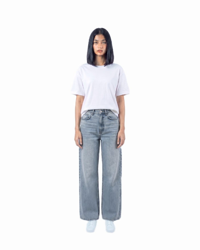 Baggy Denim Pants - Ocean - Image 3